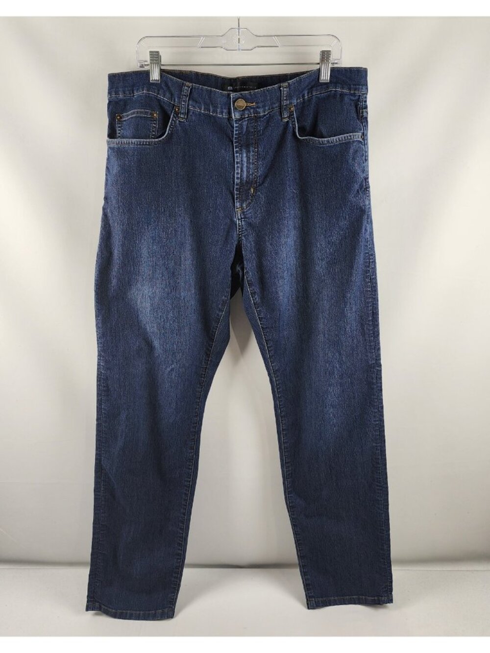 Travis Mathew Jeans Mens 36x31 Blue Straight Leg Denim